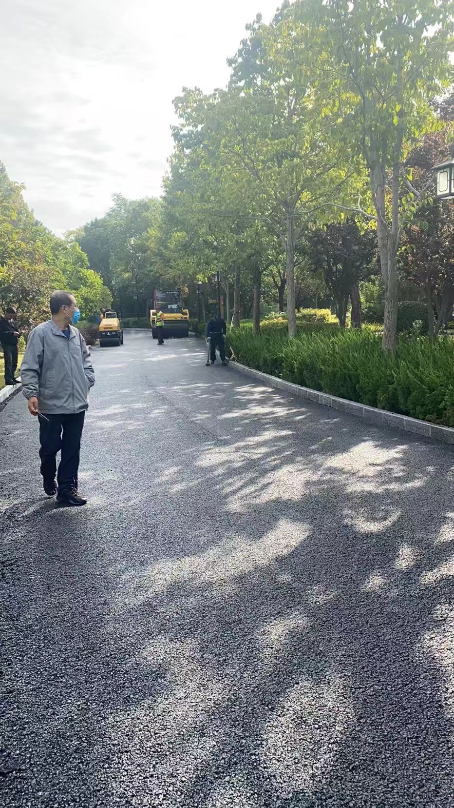 瀝青路面施工案例